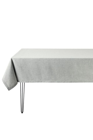 Toalha de mesa Slow Life Re-Use - Cinzento-claro