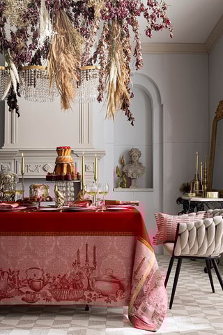 Toalha de mesa Festin - Vermelho