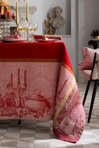 Toalha de mesa Festin - Vermelho