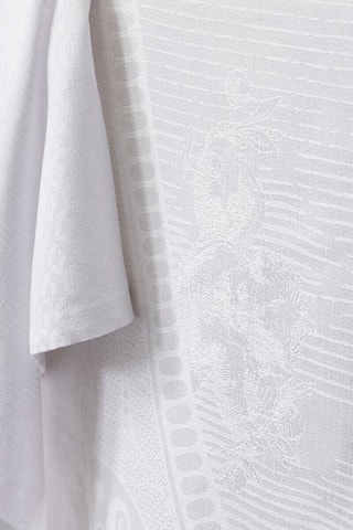 Toalha de mesa em linho Evasion Céleste - Branco