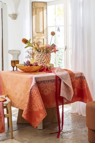 Toalha de mesa Mumbai - Laranja