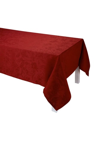 Toalha de mesa em linho Tivoli - Vermelho