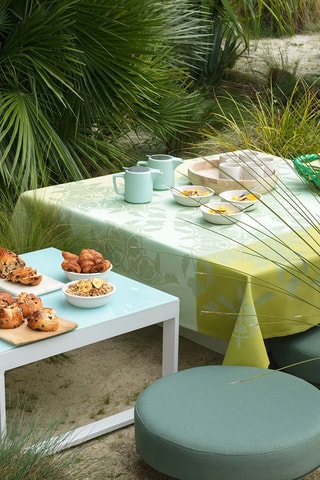 Toalha de mesa retangular Syracuse Verde