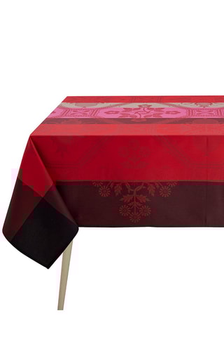 Toalha de mesa Hacienda Rosa e vermelho