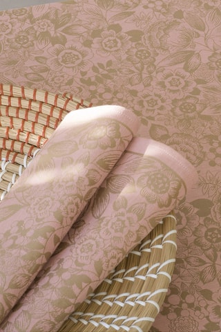 Toalha de mesa retangular Osmose Rosa-velho