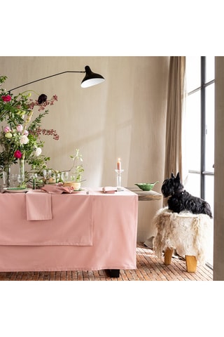Toalha de mesa Slow Life Re-Use - Rosa