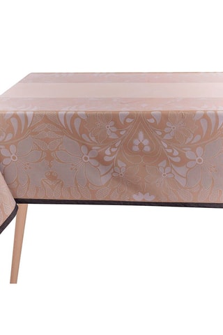 Toalha de mesa retangular Bemgale - Bege - 174 x 250 cm