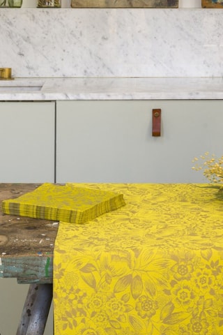 Manta Nomade Osmose - Amarelo - 110 x 180 cm