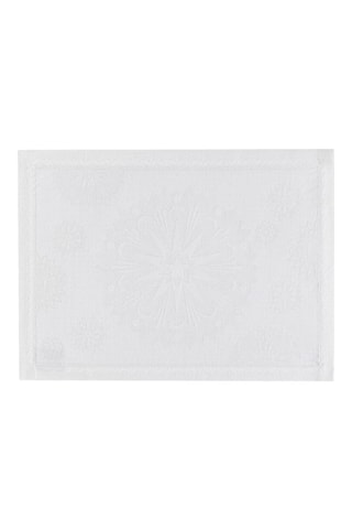 4 individuais de mesa Lumière d’étoiles diamante - Branco - 50 x 36 cm