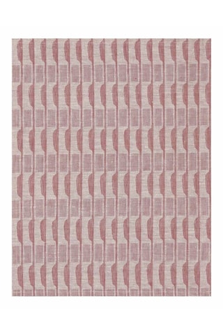 4 individuais de mesa em linho Casual Ethnic - Rosa - 45 x 35 cm