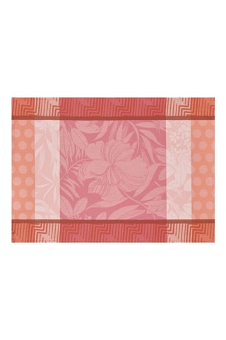 4 individuais Nature Urbaine - Rosa - 50 x 36 cm