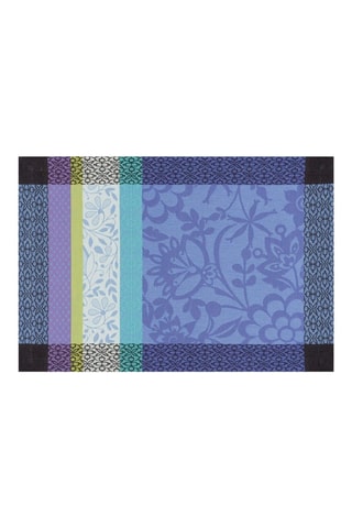 4 individuais de mesa Provence - Azul e verde - 54 x 38 cm