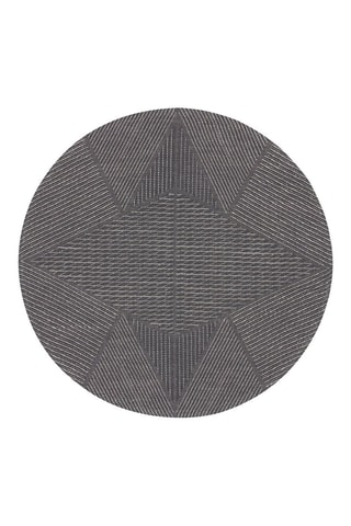 4 individuais de mesa Club Etoile - Antracite - 38 cm