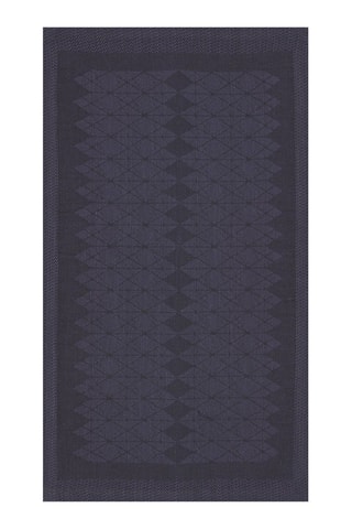4 individuais de mesa Club Satin - Azul-escuro -  50 x 30 cm