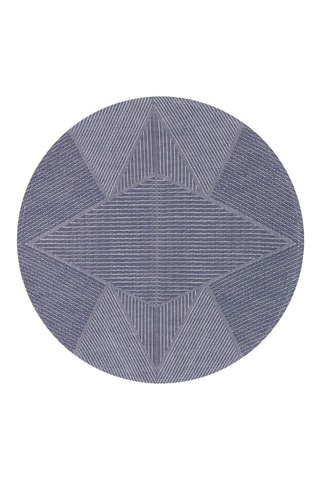 4 individuais de mesa Club Etoile - Azul - 42 cm