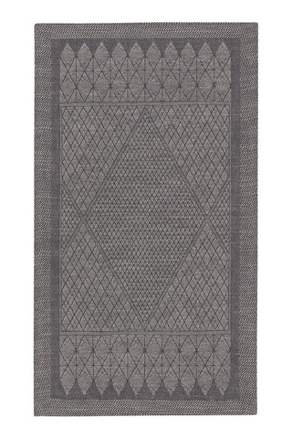 4 individuais de mesa revestido Club Ligne - Castanho - 50 x 30 cm