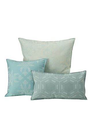 Capa de almofada Syracuse - Azul - 60 x 60 cm