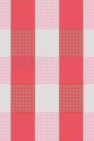 2 panos Carreaux - Rosa