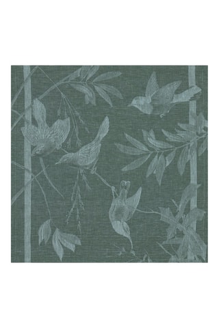4 guardanapos em linho Volière - Verde-escuro - 58 x 58 cm