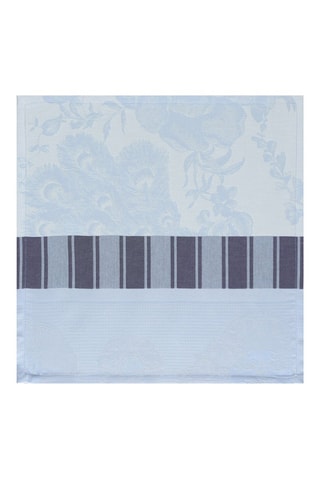4 guardanapos de pano À la française - Azul-celeste - 58 x 58 cm
