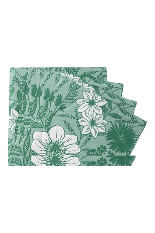20 guardanapos em papel Cottage - Verde