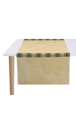 Caminho de mesa A la française - Amarelo - 55 x 200 cm
