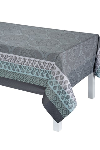 Toalha de mesa revestida retangular Bastide - Cinzento
