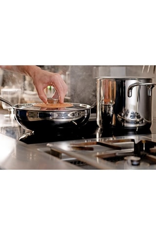 Roestvrijstalen Kookpot 18/10 met Kersenhouten Deksel Emozione Pastaiola® - 20 cm - 5,4 l