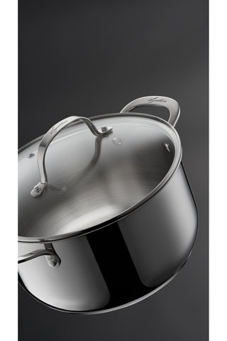 Roestvrijstalen Kookpot en Deksel 18/10 Evelia - 22 cm