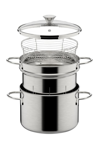 Roestvrijstalen Stoomkoker 3,5 l - 22 cm