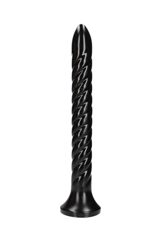 Serpent anal waterproof Swirl - Noir - 34,9 cm