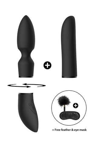 Coffret Pleasure Kit #4 5 produits - Noir