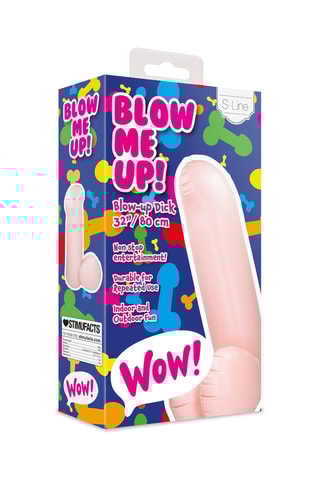 Pénis gonflable Blow me Up - Nude - 32 à 80 cm