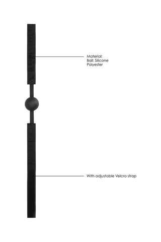Bâillon - Noir