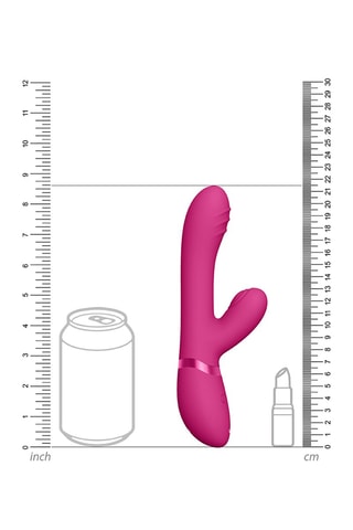 Vibromasseur Tani - Rose - 21,5 cm