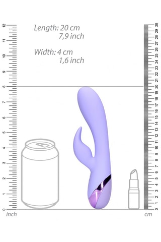 Vibromasseur Rabbit - Lavande - 11,5 cm