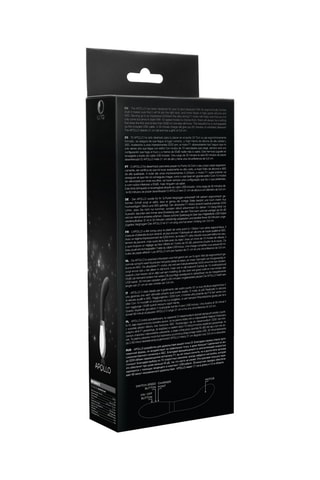 Vibromasseur Apollo - Noir - 21 cm