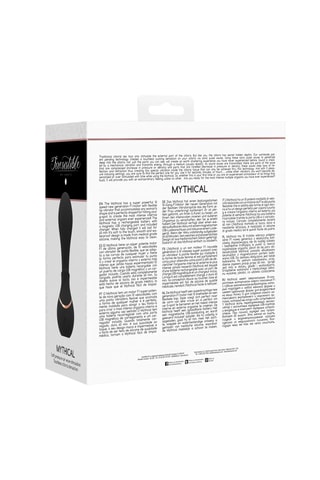 Vibromasseur Irresistible Mythical - Noir - 14,1 cm