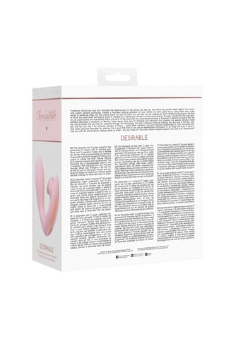 Vibromasseur Irresistible Desirable - Rose - 10,5 cm