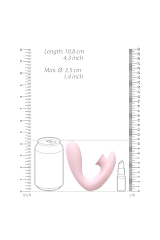 Vibromasseur Irresistible Desirable - Rose - 10,5 cm