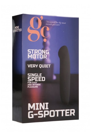 Mini vibromasseur G-spotter - Noir - 13 cm