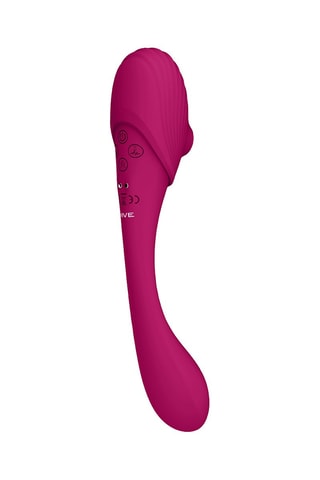 Vibromasseur pliable waterproof Mirai - Fuchsia - 23,4 cm