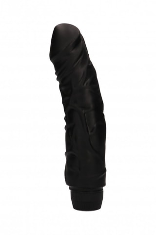 Vibromasseur réaliste - Noir - 22 cm