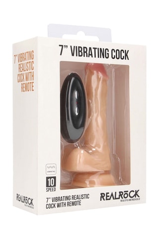 Vibromasseur réaliste - Nude - 17,8 cm