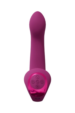 Vibromasseur waterproof Riko - 12 cm - Rose