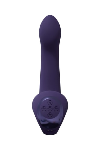 Vibromasseur waterproof Riko - 12 cm - Violet