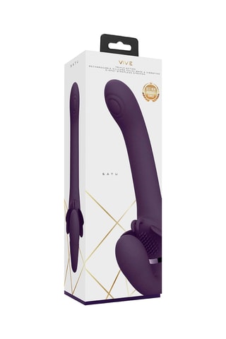Vibromasseur Satu Violet - 23 cm