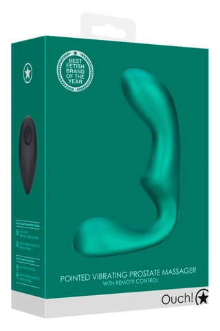 Vibromasseur prostatique - Vert - 11,5 cm