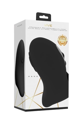 Vibromasseur clitorien Hana - Noir