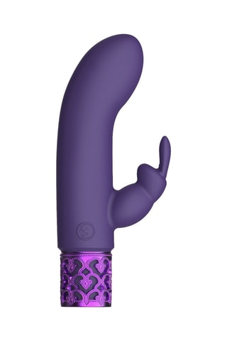 Embout pour mini vibromasseur Imperial Dazzling
 - Violet - 12 cm